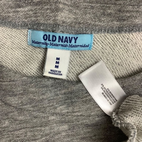Old Navy Sweatshirt Dress MEDIUM - Picture 3 of 4